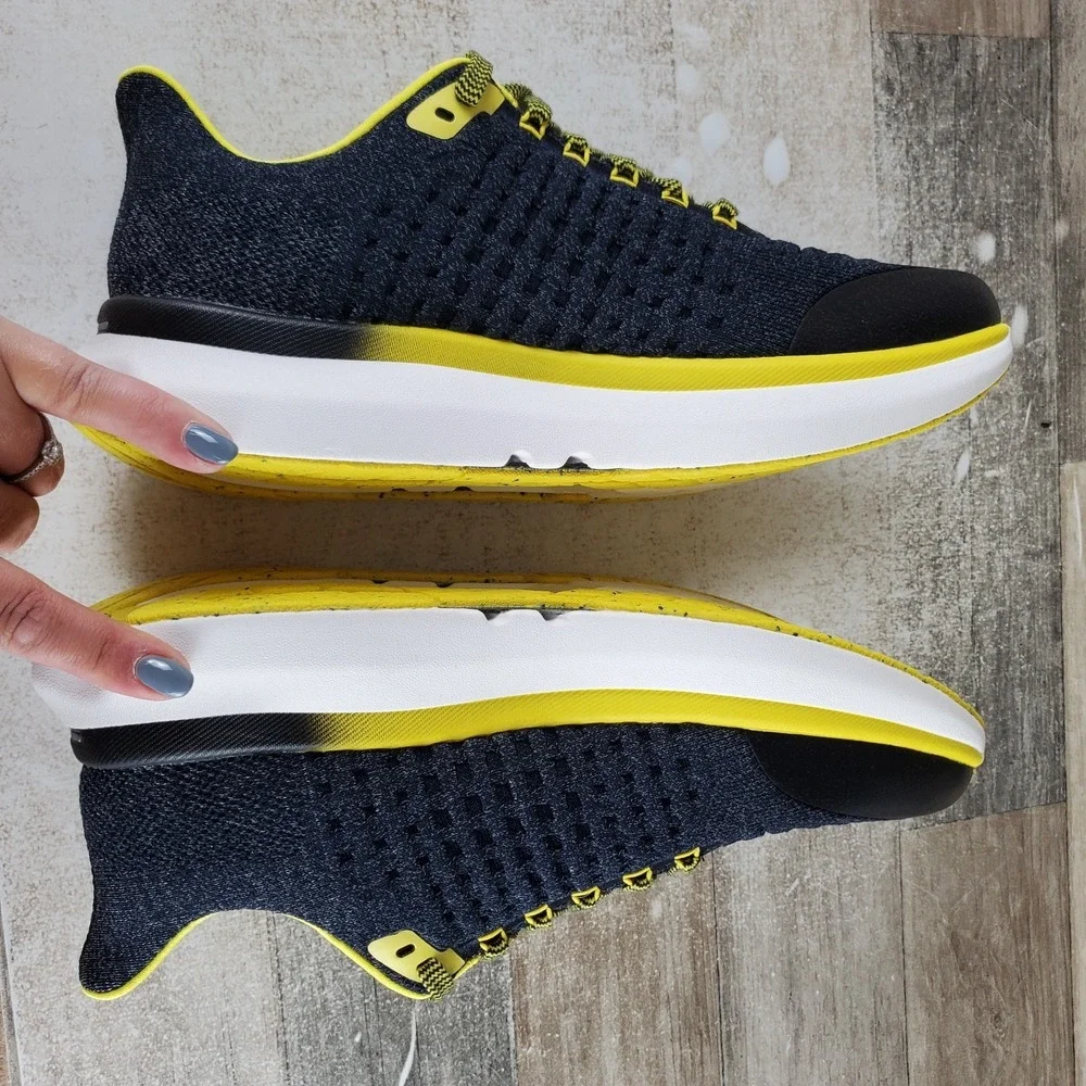 Run Rabbit Dream Chaser Mens‎ Shoes Sz 10 M Running Blazing Yellow Lace Up